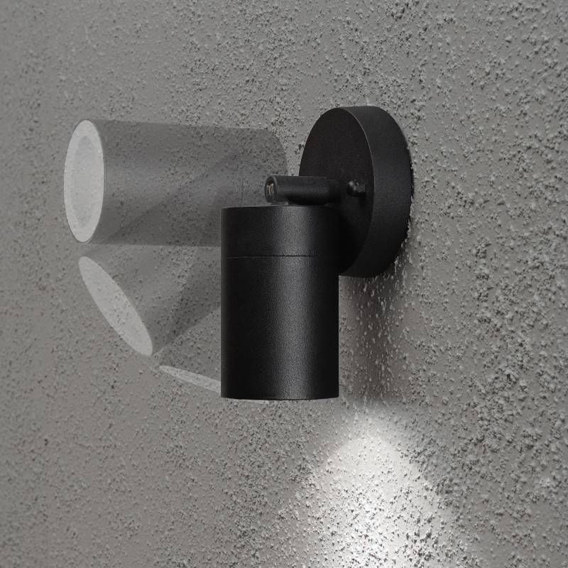 Konstsmide Buitenlamp 'Modena' Wandlamp, Zwenkbaar, GU10 / 230V, kleur Zwart online kopen