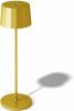 KS Verlichting Oplaadbare LED Tafellamp Lido Okergeel online kopen