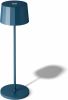 KS Verlichting Oplaadbare LED Tafellamp Lido Staal Blauw online kopen