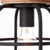 Brilliant hanglamp Gwen hout zwart Leen Bakker online kopen