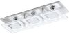EGLO Plafondlamp ALMANA chroom/l41, 5 x h8, 5 x b13 cm/inclusief 3x gu10(elk 3w, 240lm, 3000k)/plafondlamp met warm witte lichtkleur keukenlamp vloerlamp lamp voor de woonkamer lamp voor keuken of hal keukenlamp online kopen