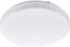 EGLO Plafondlamp FRANIA wit/ø28 x h7 cm/inclusief 1x led plank(elk 10w, 1100lm, 3000k)/warm wit licht plafondlamp slaapkamerlamp bureaulamp lamp slaapkamer keuken hal vloerlamp keukenlamp online kopen