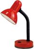 EGLO Tafellamp Basic rood/ø12, 5 x h30 cm/excl. 1x e27(elk max. 40 w)/tuimelschakelaar draaibaar flexibele hals bureaulamp tafellamp bureaulamp lamp kantoor bureaulamp online kopen