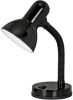 EGLO Tafellamp Basic zwart/ø12, 5 x h30 cm/excl. 1x e27(elk max. 40 w)/tuimelschakelaar draaibaar flexibele hals bureaulamp tafellamp bureaulamp lamp kantoor bureaulamp online kopen