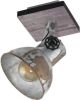 EGLO wandlamp Barnstaple bruin/zwart/grijs Leen Bakker online kopen