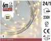 Merkloos Kerstverlichting Lichtslang Warm Wit Buiten 6 Meter Slangverlichting online kopen