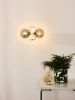 Lucide wandlamp Tycho mat goud 12x12x22 cm Leen Bakker online kopen