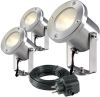 Garden Lights Spotlights Catalpa 3 st LED roestvrij staal 4121603 online kopen