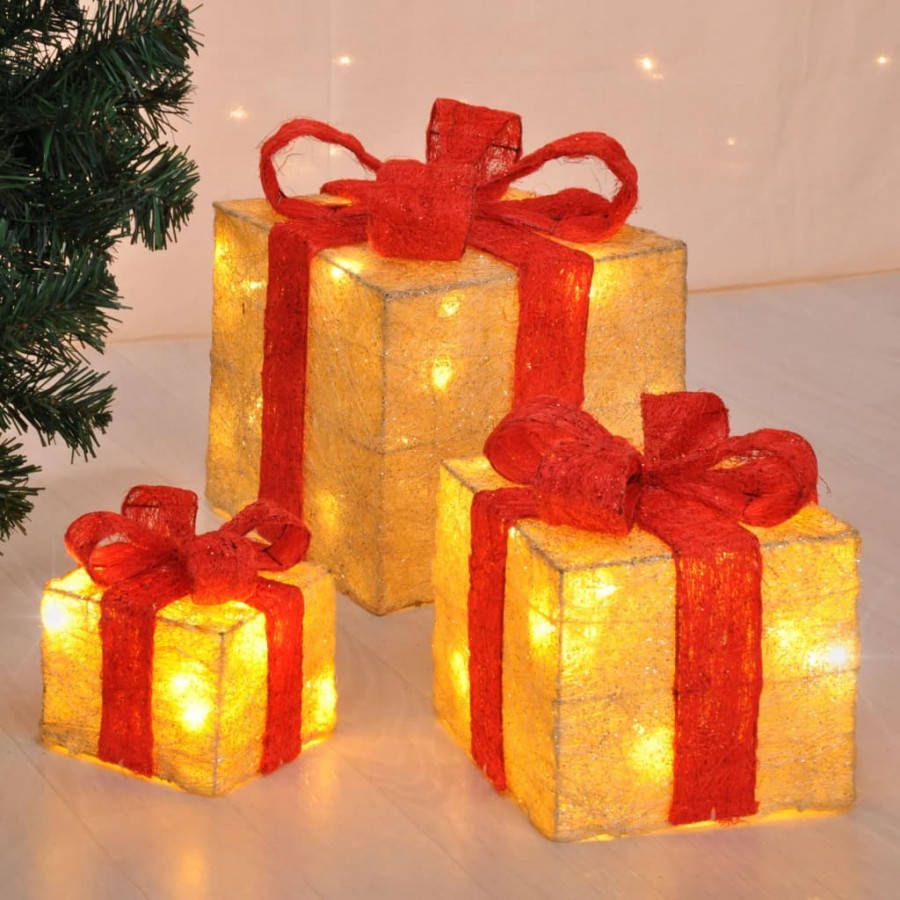 Huismerk Premium Set Van 3 Cadeautjes Voor Decoratie Geel online kopen
