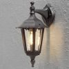 Konstsmide Buitenlamp Firenze Wand Neerw, E27, 60w, Matzwart online kopen