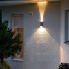 Konstsmide Buitenlamp 'Imola' Wandlamp, PowerLED 2 x 3W / 230V, kleur Antraciet online kopen