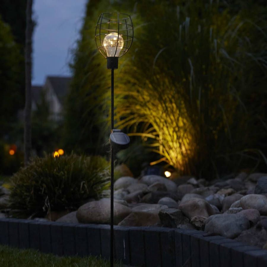 Luxform Tuinlamp met grondpen Bottle 2 st solar LED online kopen