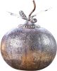 Luxform Tuintafellamp Pumpkin Silver 34cm op batterij 92712 online kopen