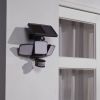 Luxform Tuinlamp Security La Rioja PIR met sensor slim solar LED zwart online kopen