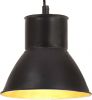 VidaXL Hanglamp rond 25 W E27 17 cm gitzwart online kopen