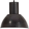 VidaXL Hanglamp rond 25 W E27 28, 5 cm gitzwart online kopen