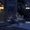 VidaXL Kerstboom 128 LED's koud wit licht kersenbloesem 120 cm online kopen