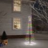 VidaXL Kerstboom met grondpin 108 LED's meerkleurig 180 cm online kopen