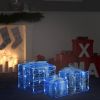 VidaXL Kerstverlichting Geschenkdozen 3 St Decoratief Acryl Koudwit online kopen