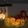 VidaXL Kerstverlichting Geschenkdozen 3 St Decoratief Acryl Warmwit online kopen