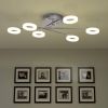 VIDAXL LED plafondlamp met 6 lampen warm wit online kopen