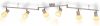 VidaXL Plafondlamp met 6 spotlights E14 zilver online kopen