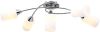 VidaXL Plafondlamp Met Keramieken Cilindervormige Kappen 5xe14 Wit online kopen