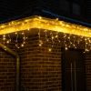 CHI Ijspegelverlichting Lichtsnoer Met 400 Lampjes Warm Wit En Knipper Functie Kerstverlichting Kerstboom online kopen