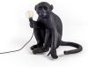 Seletti LED decoratie terraslamp Monkey Lamp zittend black online kopen