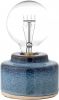 Bloomingville Tafellamp Porselein 9 x Ø12 cm Blauw online kopen