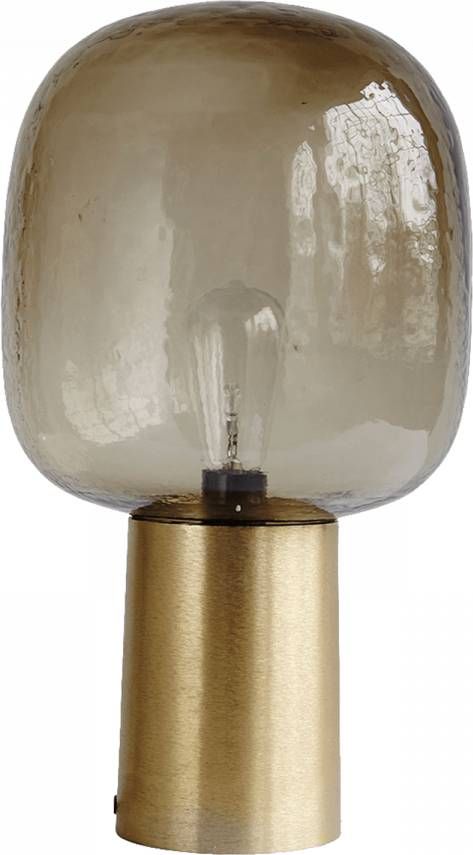 House Doctor Lamp, Note, Grey/brass, Dia 28 Cm H52 Cm online kopen