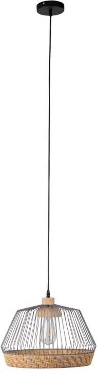 Zuiver Birdy Hanglamp Rattan/Ijzer 27 x 38 cm online kopen