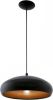 Eglo Landelijke hanglamp Mogano 1 40cm zwart met roodkoper 94605 online kopen