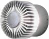 Konstsmide Buitenlamp 'Monza Round' Wandlamp, PowerLED 1 x 3W / 230V, kleur aluminium online kopen