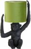 Light & Living Tafellamp Monkey Zwart/Olijf Groen 33x24x51 cm online kopen