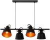 Lucide hanglamp Pia zwart 87x35x150 cm Leen Bakker online kopen