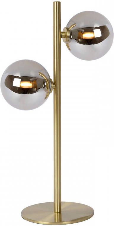 Wieg Blijven Klokje Lucide tafellamp Tycho mat goud 15x22x43 cm Leen Bakker - Lampenwinkel.org