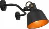 Lucide wandlamp Pia zwart 37, 5x26, 5x19, 5 cm Leen Bakker online kopen