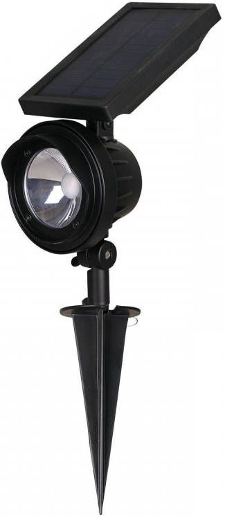 Luxform Tuinlamp Texas solar LED intelligent hybride zwart online kopen