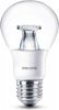 Philips LED lamp E27 6W 470Lm peer helder dimbaar Wit online kopen