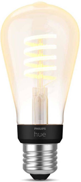 Philips Hue White Ambiance filament edison lamp goud dimbaar E27 7W… online kopen