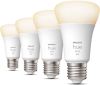 Philips Hue Standaardlamp A60 E27 4 pack zachtwit licht online kopen