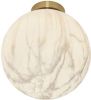 Its about RoMi Plafondlamp 'Carrara' 28cm, Marmerlook, kleur Wit online kopen