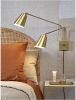 Its about RoMi Wandlamp 'Bremen' 2 lamps, kleur Goud online kopen