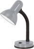 EGLO Tafellamp Basic zilver/ø12, 5 x h30 cm/excl. 1x e27(elk max. 40 w)/tuimelschakelaar draaibaar flexibele hals bureaulamp tafellamp bureaulamp lamp kantoor bureaulamp online kopen