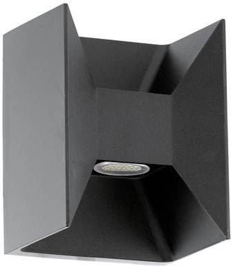 EGLO Buiten led wandlamp/2 Antraciet &apos, Morino&apos
