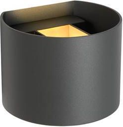 Lucide wandlamp Xio 1 LED grijs Leen Bakker