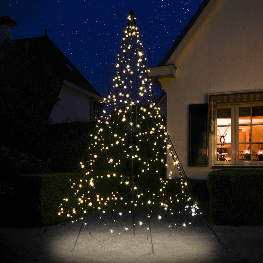 Fairybell 3 meter 480 Led Warm White Twinkle Incl. Pole FANL 300 480 03 EU