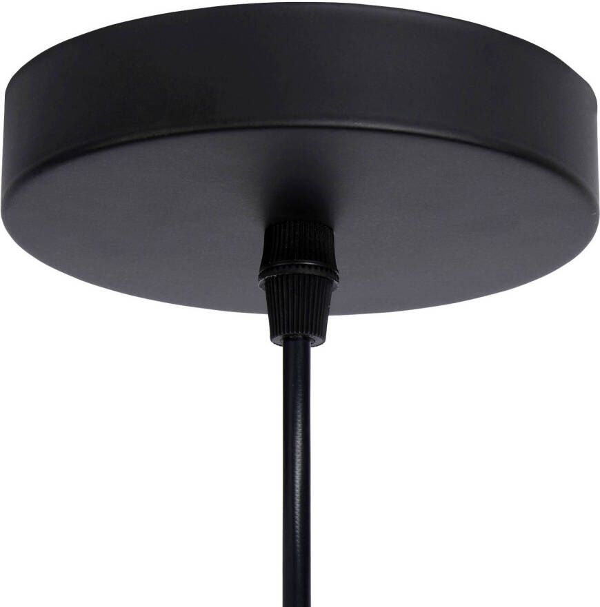 Lucide hanglamp Mesh zwart Ø22 cm Leen Bakker